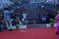 Yuddham Sharanam Team At Eluru and Bhimavaram Colleges